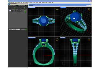 cad ring rendering